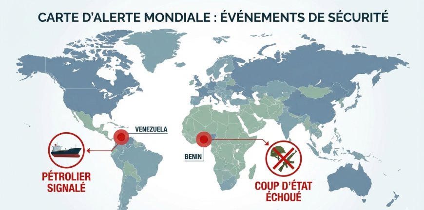 Monde : Échec du Putsch au Bénin et "Piraterie" en Mer des Caraïbes