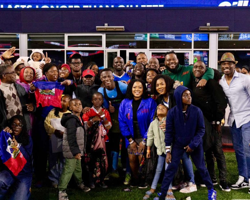 Fierté Bicolore au Gillette Stadium : La Diaspora du Massachusetts Fait Bloc Derrière Danley Jean Jacques